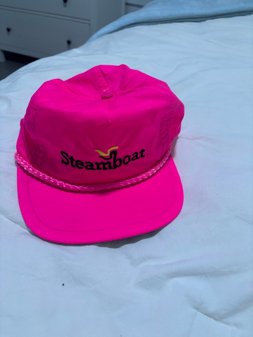 Kids' Neon Pink Swim Cap / Hat